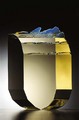 Planeta vody, 2000, Nový Bor, sklo broušené, lepené, v. 45 cm, soukromý majetek.