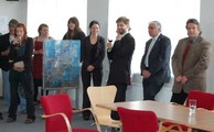 Openning of the exhibition of the leaving examination works