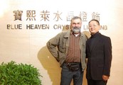 Frantisek Janak and a director of the Blue Heaven Crystal Lighting Mr.Raymond Chui