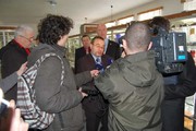 Meeting of the minister with reporters