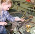 Restauration of the Dutch chandelier in our school