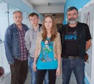 Zdeněk Okůnek, Nikita Bogatyrev, Alexandra Likhacheva a František Janák