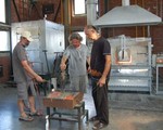 Glass Furnace - sand casting