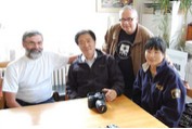 František Janák, profesor Wang, Petr Stacho a Zhu Li Yue