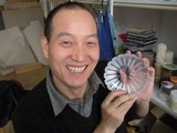 Mr. Zhu Li Min with his bowl