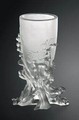 Třetí místo získal Luděk Leibl za tavenou dekorativní vázu, v technice tavená plastika skla